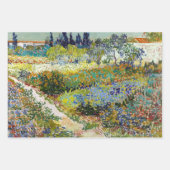 Vincent van Gogh Garden at Arles Poster Geschenkpapier Set (Vorderseite 3)