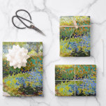 Vincent van Gogh Garden at Arles Poster Geschenkpapier Set<br><div class="desc">Vincent van Gogh Garden at Arles</div>