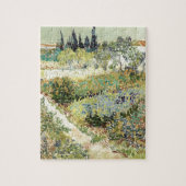 Vincent Van Gogh Garden at Arles Puzzle (Vertikal)