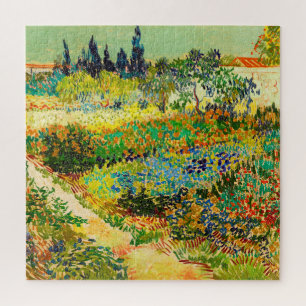 Vincent Van Gogh Garden at Arles Puzzle