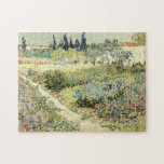 Vincent Van Gogh Garden at Arles Puzzle<br><div class="desc">Künstler: Vincent Van Gogh Datum: Juli 1888 leichte Verbesserung durch 2sweet4wordsDesigns</div>