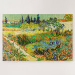 Vincent Van Gogh Garden at Arles Puzzle<br><div class="desc">Vincent Van Gogh Garden im Arles Jigsaw Puzzle.</div>