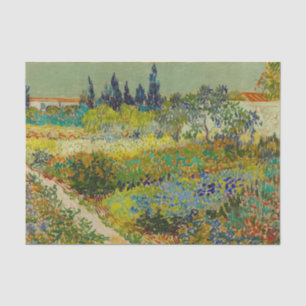 Vincent Van Gogh Garden at Arles Seidenpapier
