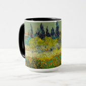 Vincent Van Gogh Garden at Arles Tasse (Vorderseite Links)