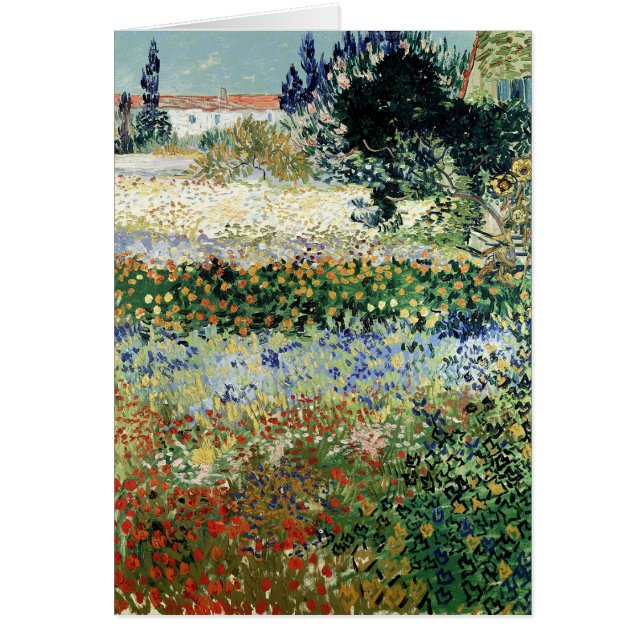 Vincent van Gogh Garden in Bloom, 1888 (Vorne)