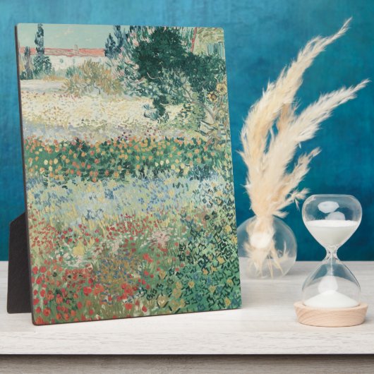 Vincent van Gogh Garden in Bloom, 1888 Fotoplatte (Seite)