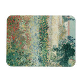 Vincent van Gogh Garden in Bloom, 1888 Magnet (Horizontal)