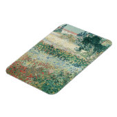 Vincent van Gogh Garden in Bloom, 1888 Magnet (Linke Seite)