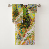 Vincent van Gogh - Garten bei Arles Badhandtuch Set (Insitu)
