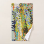 Vincent van Gogh - Garten bei Arles Badhandtuch Set (Handtuch)