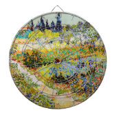 Vincent van Gogh - Garten bei Arles Dartscheibe (vorne)