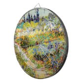 Vincent van Gogh - Garten bei Arles Dartscheibe (Vorderseite rechts)