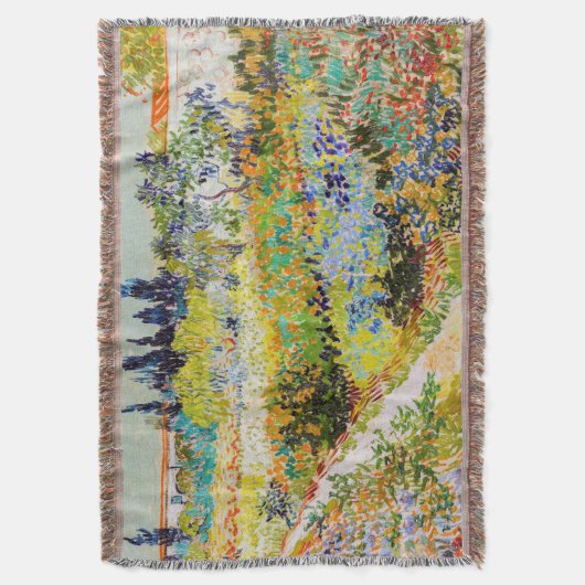 Vincent van Gogh - Garten bei Arles Decke (Vorderseite Vertikal)