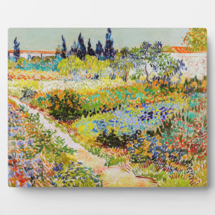 Vincent van Gogh - Garten bei Arles Fotoplatte