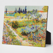 Vincent van Gogh - Garten bei Arles Fotoplatte (Seite)