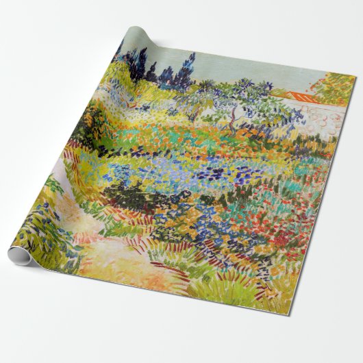 Vincent van Gogh - Garten bei Arles Geschenkpapier (Ungerollt)