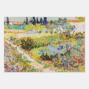 Vincent van Gogh - Garten bei Arles Geschenkpapier Set