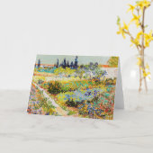 Vincent van Gogh - Garten bei Arles Karte (Gelbe Blume)