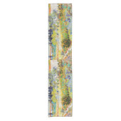 Vincent van Gogh - Garten bei Arles Kurzer Tischläufer (Vorderseite)