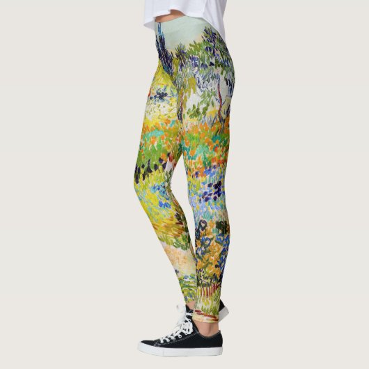 Vincent van Gogh - Garten bei Arles Leggings (Links)