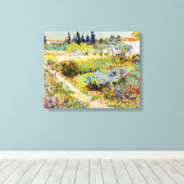 Vincent van Gogh - Garten bei Arles Leinwanddruck (Insitu (Holzboden))