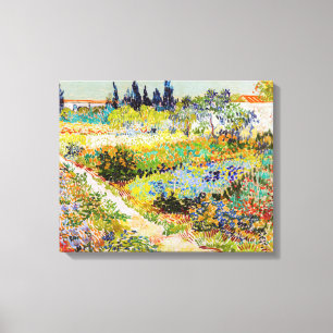 Vincent van Gogh - Garten bei Arles Leinwanddruck
