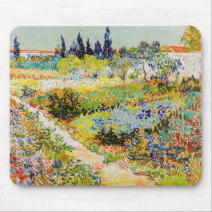 Vincent van Gogh - Garten bei Arles Mousepad