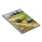 Vincent van Gogh - Garten bei Arles Notizblock (Rechte Seite)
