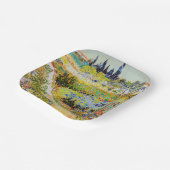 Vincent van Gogh - Garten bei Arles Pappteller (Gewinkelt)