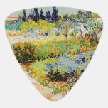 Vincent van Gogh - Garten bei Arles Plektrum<br><div class="desc">Garten bei Arles / Blühender Garten mit Pfad / Jardin a Arles - Vincent van Gogh,  1888</div>