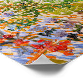 Vincent van Gogh - Garten bei Arles Poster (Ecke)