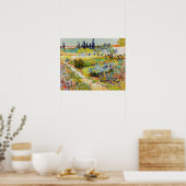 Vincent van Gogh - Garten bei Arles Poster (Küche)