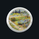 Vincent van Gogh - Garten bei Arles Ring<br><div class="desc">Garten bei Arles / Blühender Garten mit Pfad / Jardin a Arles - Vincent van Gogh,  1888</div>