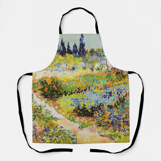 Vincent van Gogh - Garten bei Arles Schürze (Vorderseite)