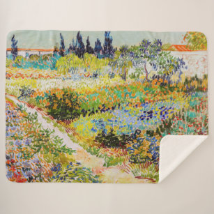 Vincent van Gogh - Garten bei Arles Sherpadecke