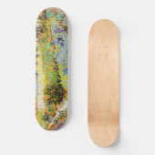 Vincent van Gogh - Garten bei Arles Skateboard (Vorderseite)