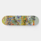 Vincent van Gogh - Garten bei Arles Skateboard (Horizontal)