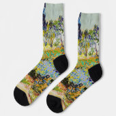 Vincent van Gogh - Garten bei Arles Socken (Linkes Detail)