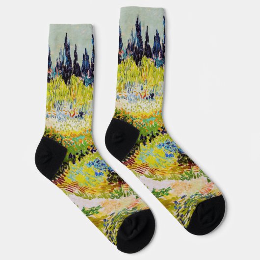Vincent van Gogh - Garten bei Arles Socken (Rechts)