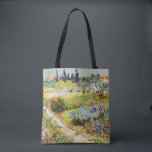 Vincent van Gogh - Garten bei Arles Tasche<br><div class="desc">Garten bei Arles / Blühender Garten mit Pfad / Jardin a Arles - Vincent van Gogh,  1888</div>