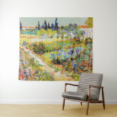 Vincent van Gogh - Garten bei Arles Wandteppich (Beispiel (Horizontal))