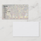 Vincent Van Gogh - Garten des St. Paul Hospital Visitenkarte (Vorne/Hinten)