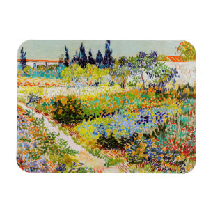 Vincent van Gogh - Garten in Arles Magnet