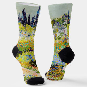 Vincent van Gogh - Garten in Arles Socken
