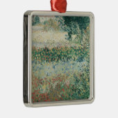 Vincent van Gogh | Garten in Bloom, Arles, 1888 Ornament Aus Metall (Rechts)