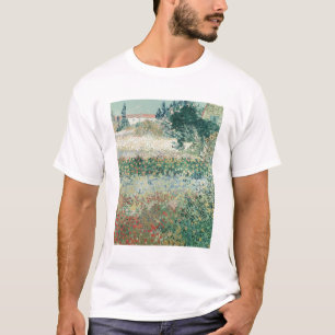 Vincent van Gogh Garten in Bloom, Arles, 1888 T-Shirt