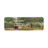 Vincent van Gogh - Garten in Montmarte mit Verlieb (Vorne)