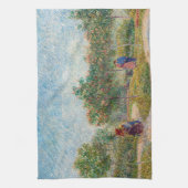 Vincent van Gogh - Garten in Montmarte mit Verlieb Geschirrtuch (Vertikal)