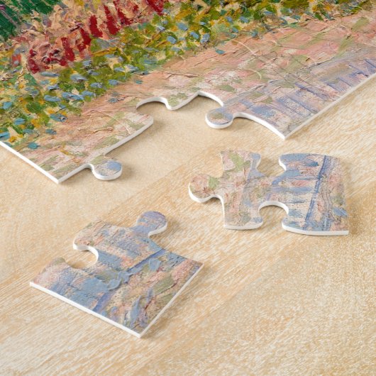 Vincent van Gogh - Garten in Montmarte mit Verlieb Puzzle (Seite)