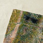 Vincent van Gogh - Garten in Montmarte mit Verlieb Strandtuch (Beispiel)